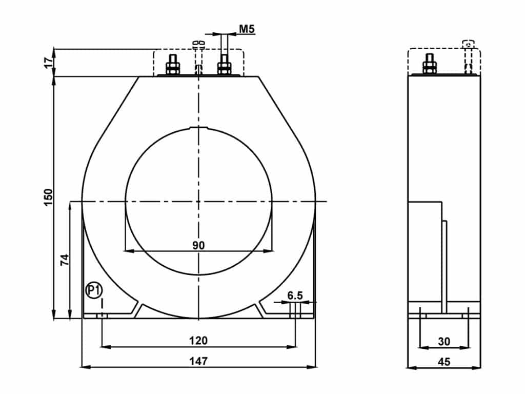 TAT090 - Hoge nauwkeurigheid stroomtransformator - Frer [AFM] - 2021