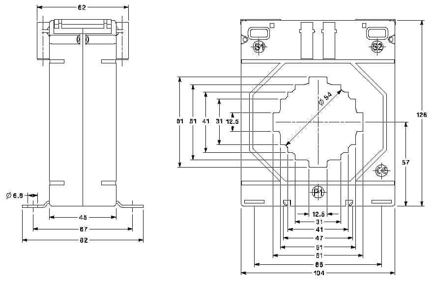 SKD-104-60 - Hoge nauwkeurigheid stroomtransformatoren - Controlin [AFM] - 2021