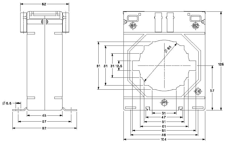 SKD-104-80 – Hoge nauwkeurigheid stroomtransformatoren – Controlin NL [AFM]